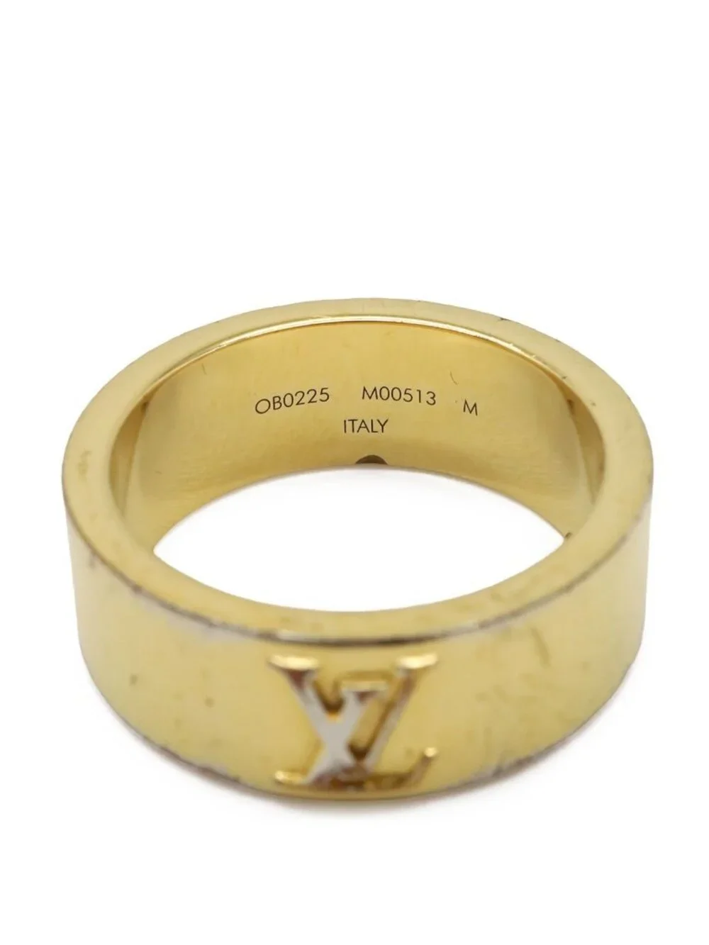 Louis Vuitton Ring LV Instinct Set Gold Plated M Silver Out Of Stock